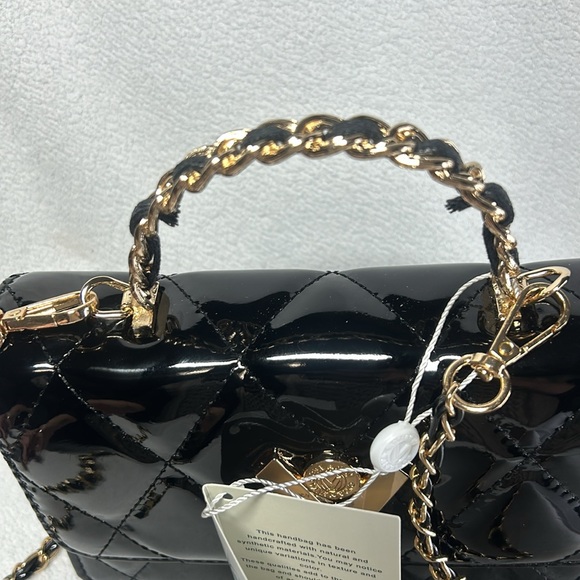 Valentino Orlandi Quilted Purse with Hard handle. - Picture 5 of 14